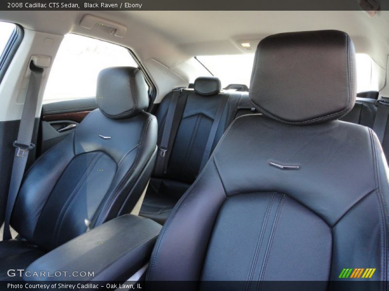 Black Raven / Ebony 2008 Cadillac CTS Sedan