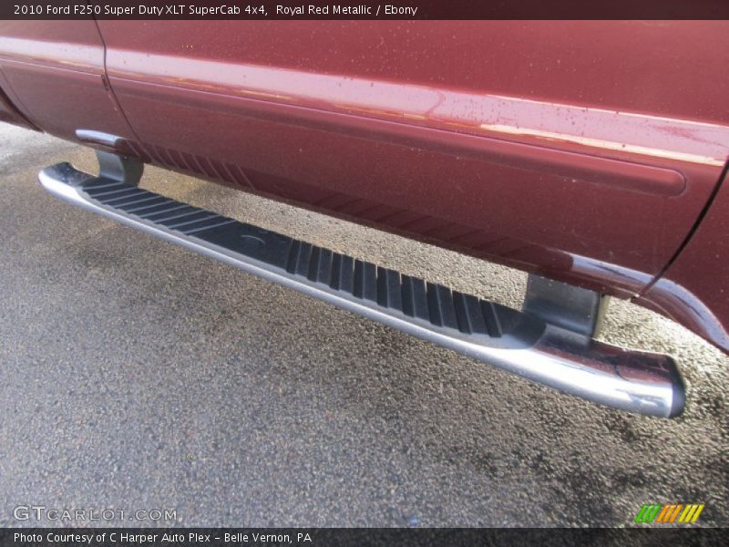 Royal Red Metallic / Ebony 2010 Ford F250 Super Duty XLT SuperCab 4x4