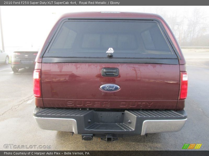 Royal Red Metallic / Ebony 2010 Ford F250 Super Duty XLT SuperCab 4x4
