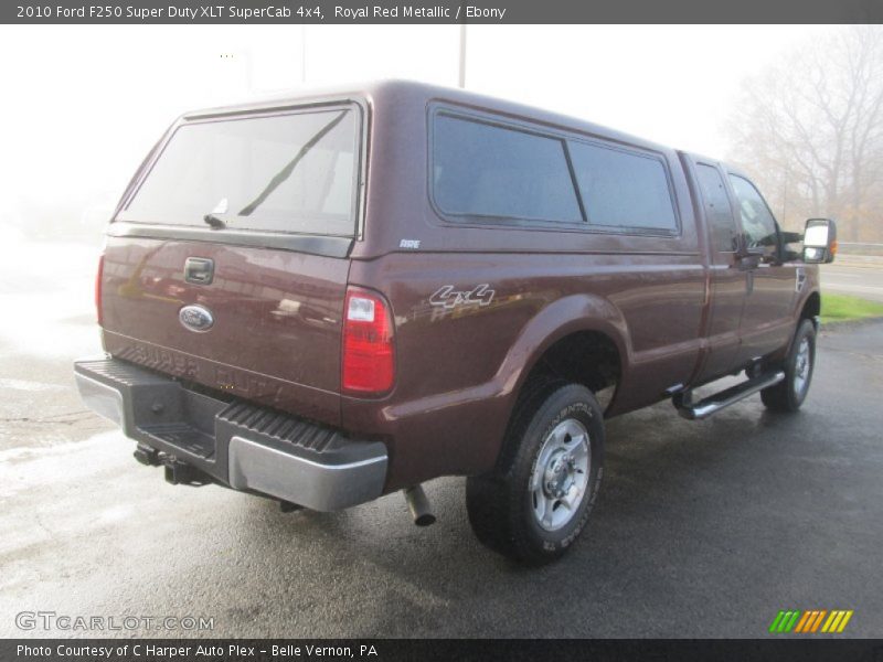 Royal Red Metallic / Ebony 2010 Ford F250 Super Duty XLT SuperCab 4x4