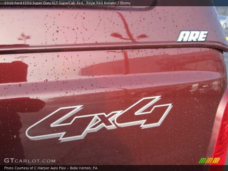 Royal Red Metallic / Ebony 2010 Ford F250 Super Duty XLT SuperCab 4x4