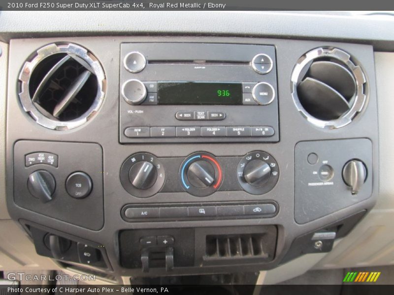 Royal Red Metallic / Ebony 2010 Ford F250 Super Duty XLT SuperCab 4x4