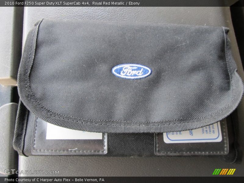 Royal Red Metallic / Ebony 2010 Ford F250 Super Duty XLT SuperCab 4x4