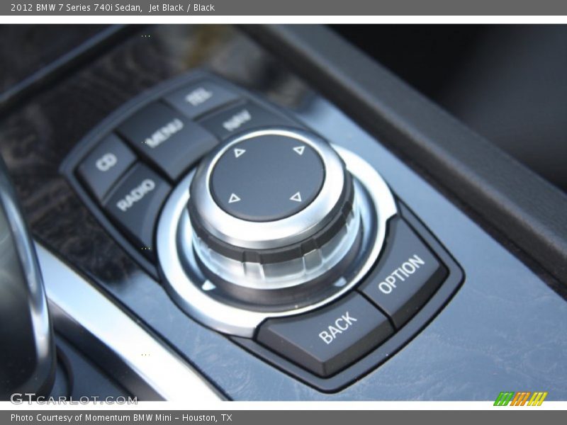 Controls of 2012 7 Series 740i Sedan