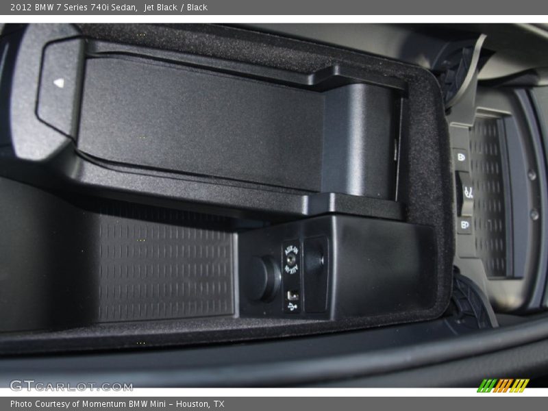 Jet Black / Black 2012 BMW 7 Series 740i Sedan