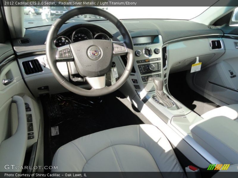 Radiant Silver Metallic / Light Titanium/Ebony 2012 Cadillac CTS 3.0 Sedan