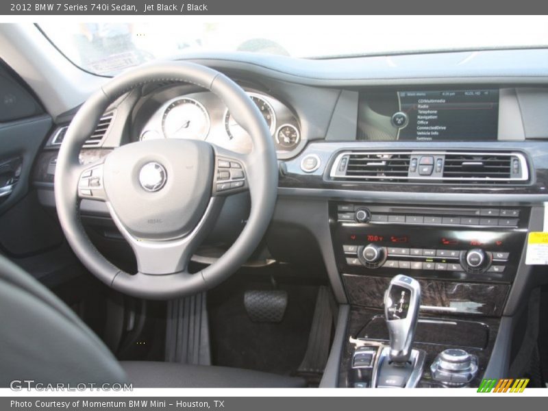 Jet Black / Black 2012 BMW 7 Series 740i Sedan