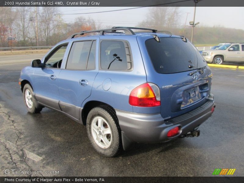  2003 Santa Fe GLS 4WD Crystal Blue