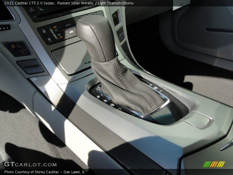 Radiant Silver Metallic / Light Titanium/Ebony 2012 Cadillac CTS 3.0 Sedan