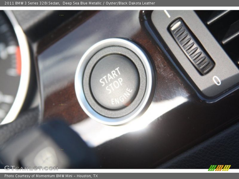 Deep Sea Blue Metallic / Oyster/Black Dakota Leather 2011 BMW 3 Series 328i Sedan