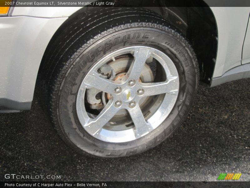 Silverstone Metallic / Light Gray 2007 Chevrolet Equinox LT
