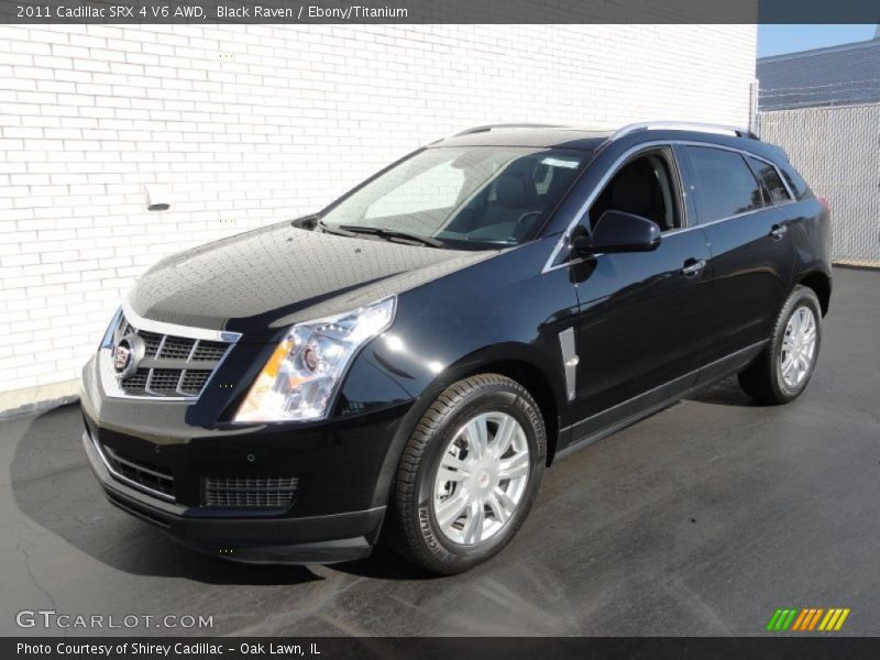 Black Raven / Ebony/Titanium 2011 Cadillac SRX 4 V6 AWD