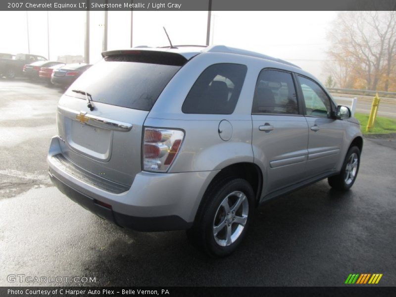 Silverstone Metallic / Light Gray 2007 Chevrolet Equinox LT