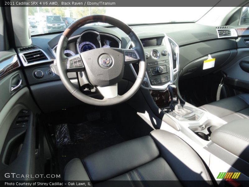 Black Raven / Ebony/Titanium 2011 Cadillac SRX 4 V6 AWD