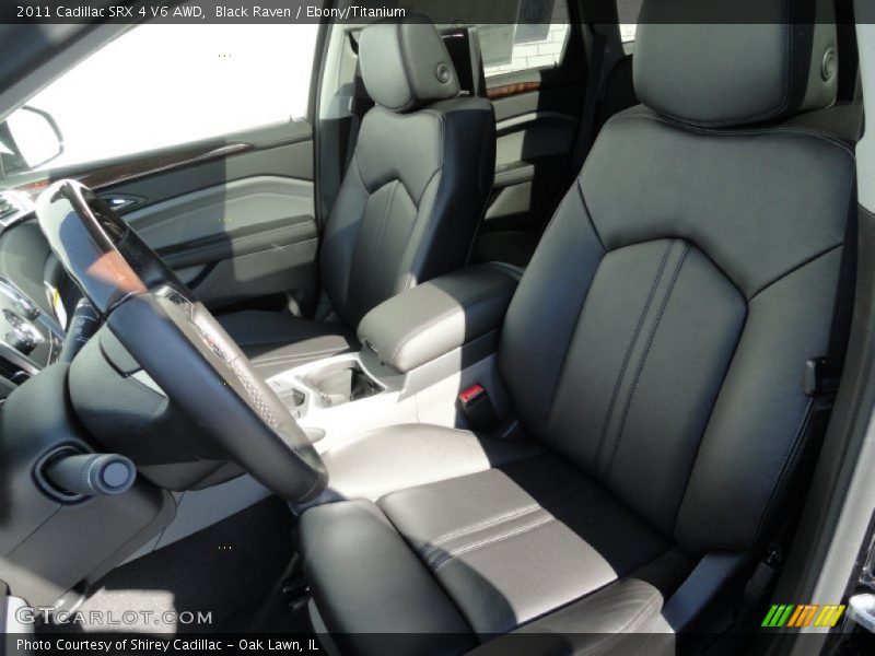 Black Raven / Ebony/Titanium 2011 Cadillac SRX 4 V6 AWD