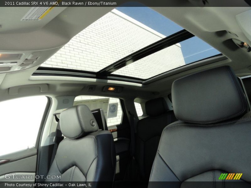 Black Raven / Ebony/Titanium 2011 Cadillac SRX 4 V6 AWD