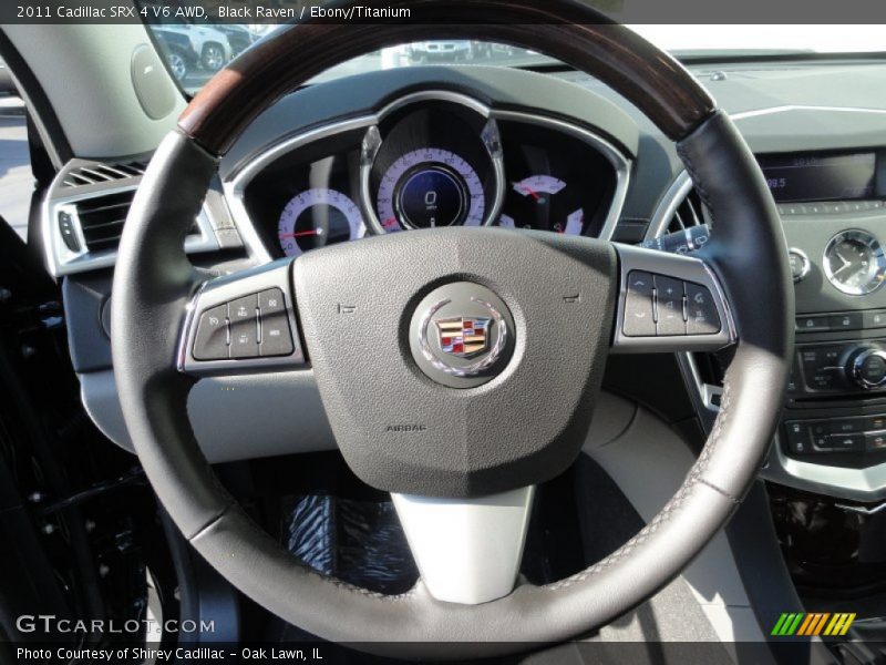 Black Raven / Ebony/Titanium 2011 Cadillac SRX 4 V6 AWD