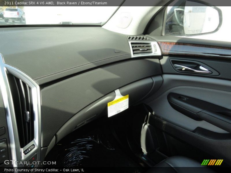 Black Raven / Ebony/Titanium 2011 Cadillac SRX 4 V6 AWD