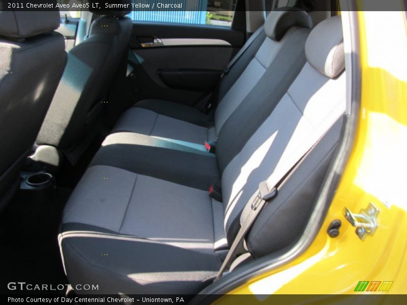 Summer Yellow / Charcoal 2011 Chevrolet Aveo Aveo5 LT