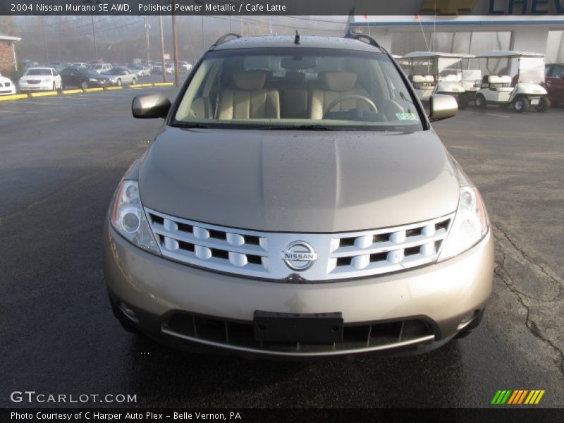 Polished Pewter Metallic / Cafe Latte 2004 Nissan Murano SE AWD