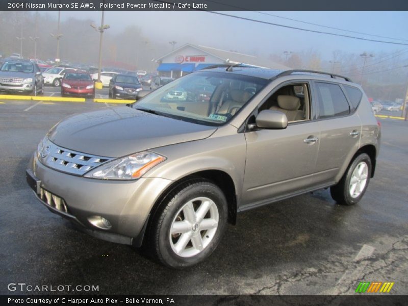 Polished Pewter Metallic / Cafe Latte 2004 Nissan Murano SE AWD
