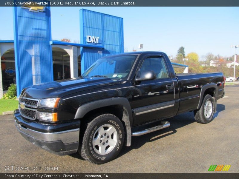 Black / Dark Charcoal 2006 Chevrolet Silverado 1500 LS Regular Cab 4x4