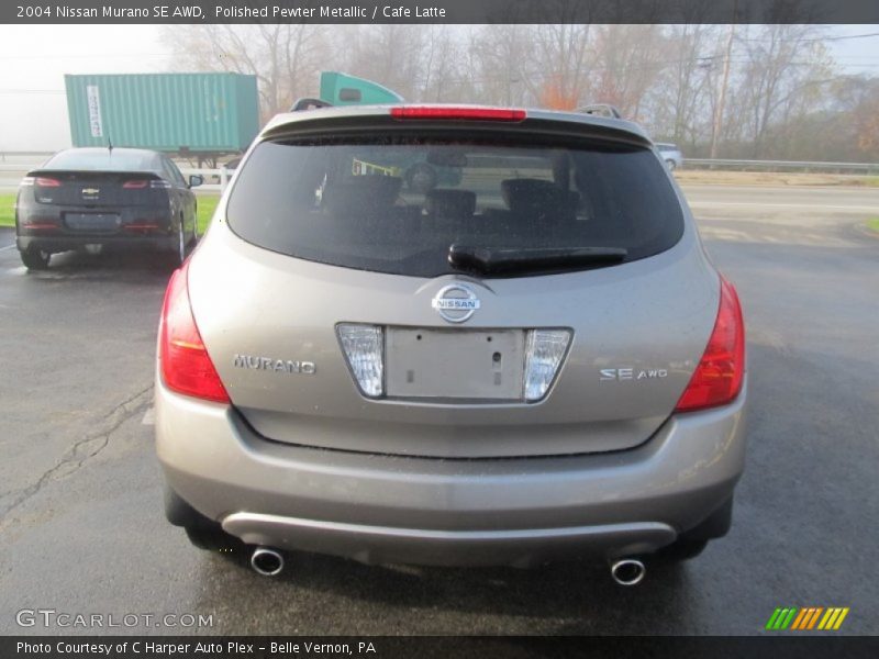 Polished Pewter Metallic / Cafe Latte 2004 Nissan Murano SE AWD