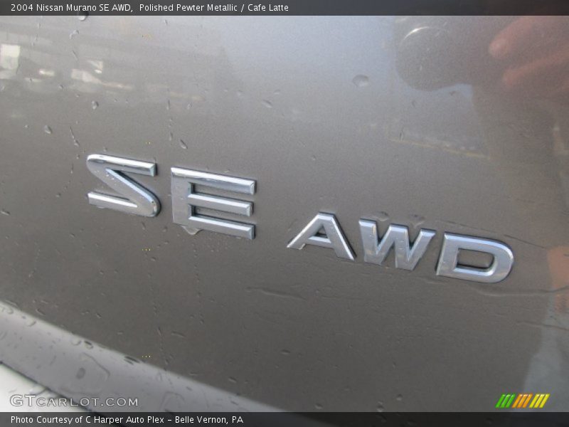 Polished Pewter Metallic / Cafe Latte 2004 Nissan Murano SE AWD