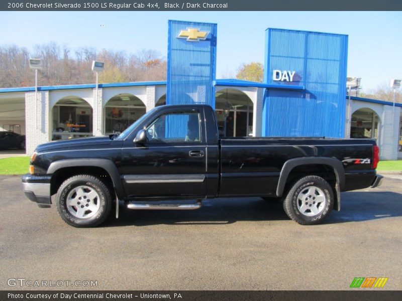 Black / Dark Charcoal 2006 Chevrolet Silverado 1500 LS Regular Cab 4x4