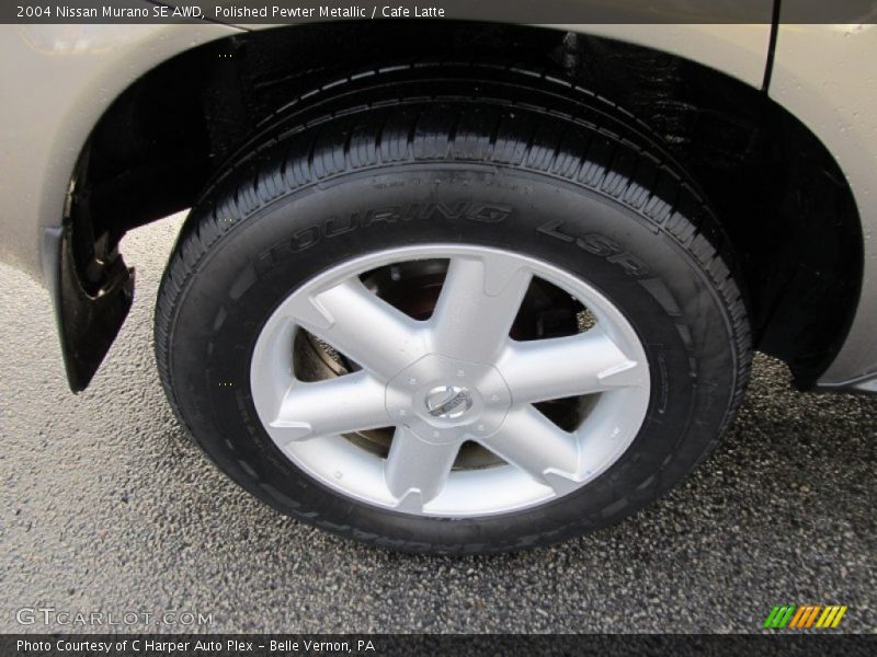 Polished Pewter Metallic / Cafe Latte 2004 Nissan Murano SE AWD