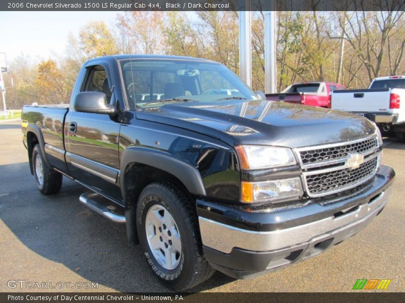 Black / Dark Charcoal 2006 Chevrolet Silverado 1500 LS Regular Cab 4x4