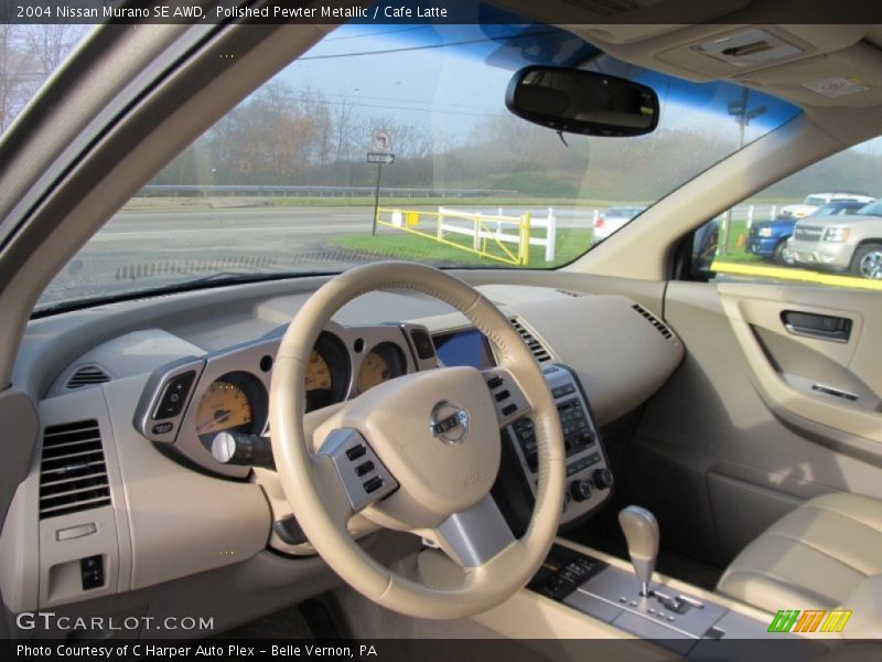 Polished Pewter Metallic / Cafe Latte 2004 Nissan Murano SE AWD