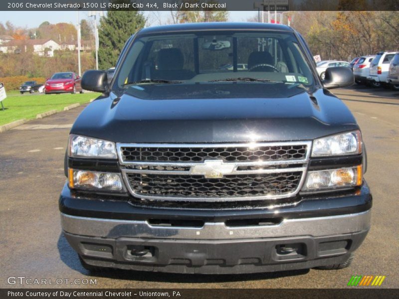Black / Dark Charcoal 2006 Chevrolet Silverado 1500 LS Regular Cab 4x4