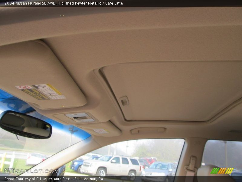 Polished Pewter Metallic / Cafe Latte 2004 Nissan Murano SE AWD
