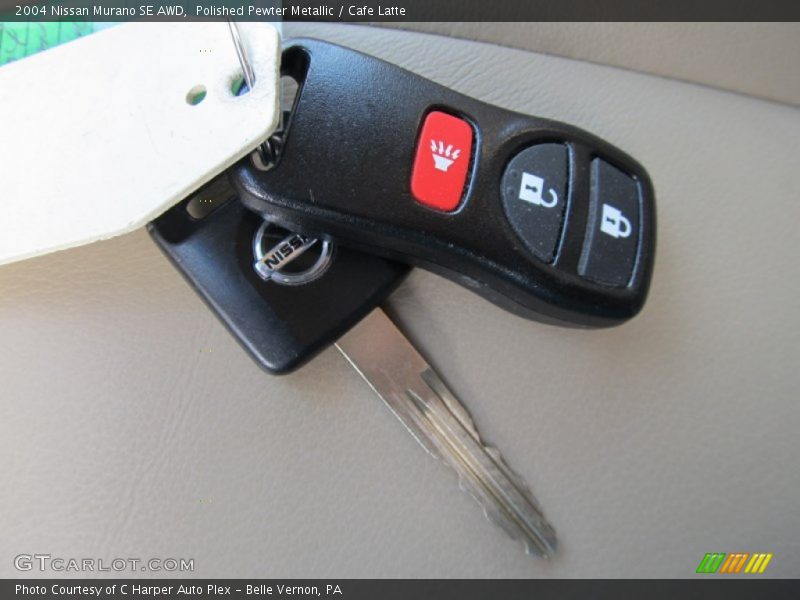 Polished Pewter Metallic / Cafe Latte 2004 Nissan Murano SE AWD