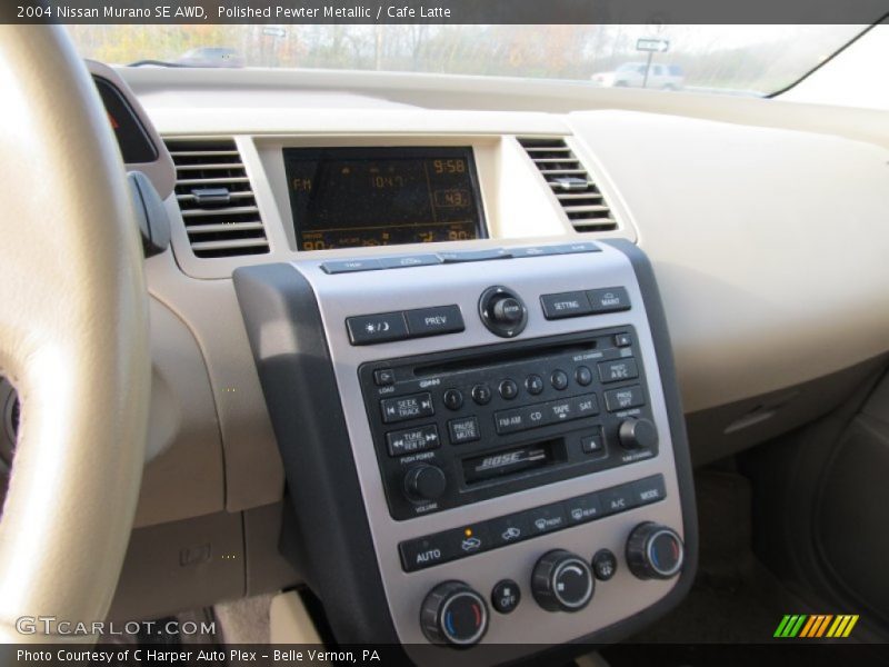 Polished Pewter Metallic / Cafe Latte 2004 Nissan Murano SE AWD