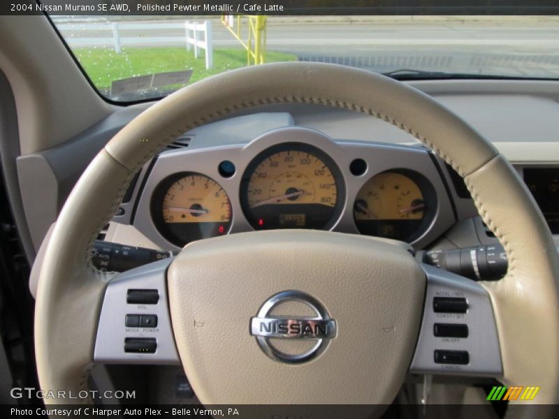 Polished Pewter Metallic / Cafe Latte 2004 Nissan Murano SE AWD