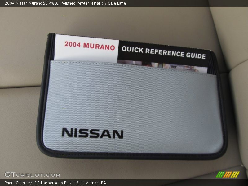 Polished Pewter Metallic / Cafe Latte 2004 Nissan Murano SE AWD