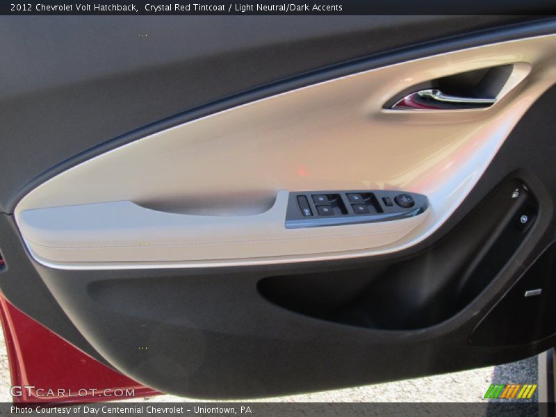Crystal Red Tintcoat / Light Neutral/Dark Accents 2012 Chevrolet Volt Hatchback