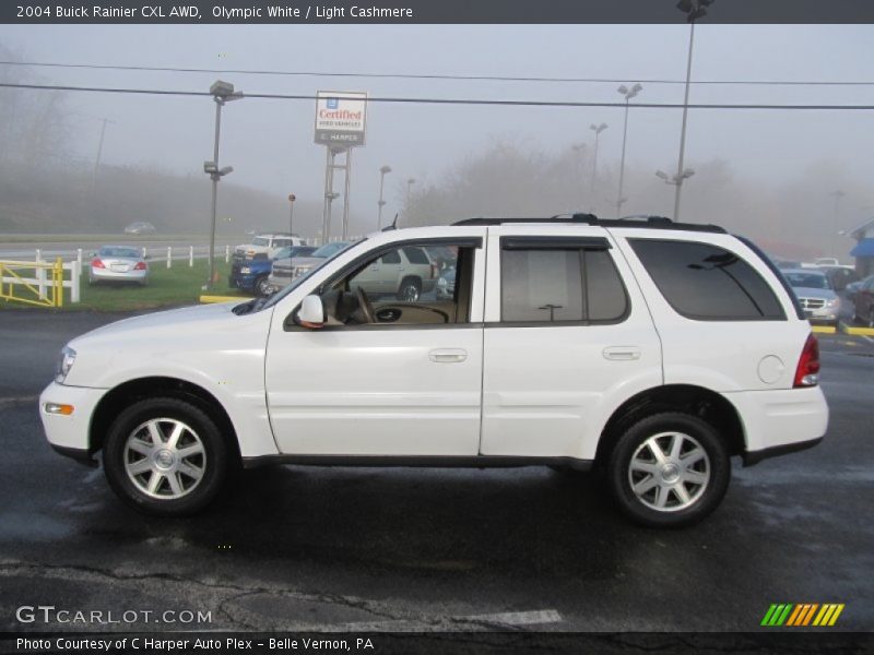 Olympic White / Light Cashmere 2004 Buick Rainier CXL AWD