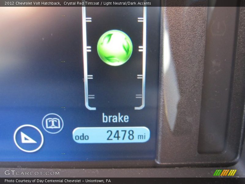 Crystal Red Tintcoat / Light Neutral/Dark Accents 2012 Chevrolet Volt Hatchback