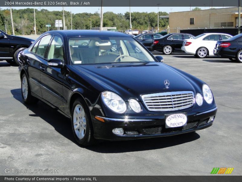 Black / Ash 2004 Mercedes-Benz E 320 Sedan