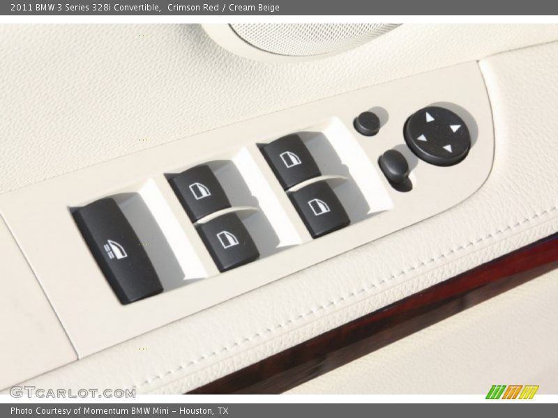 Crimson Red / Cream Beige 2011 BMW 3 Series 328i Convertible