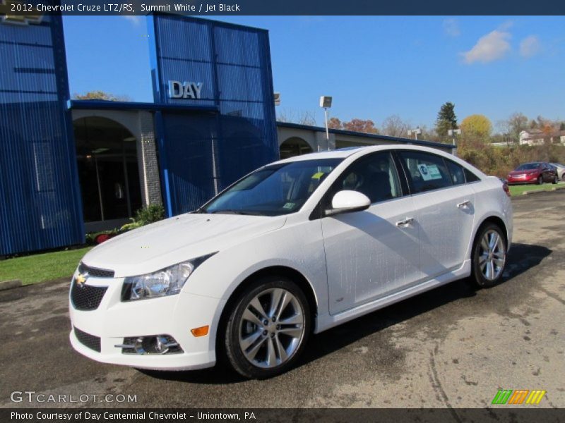 Summit White / Jet Black 2012 Chevrolet Cruze LTZ/RS