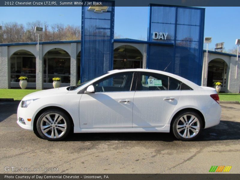 Summit White / Jet Black 2012 Chevrolet Cruze LTZ/RS