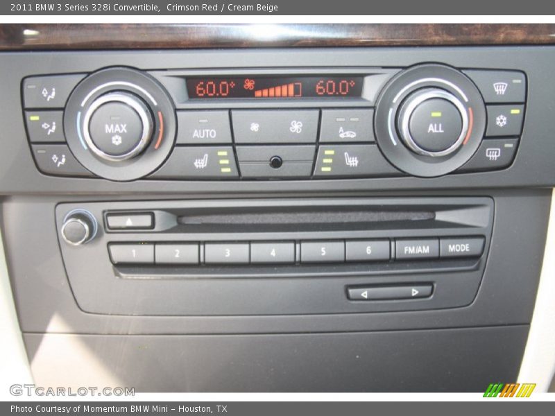 Crimson Red / Cream Beige 2011 BMW 3 Series 328i Convertible