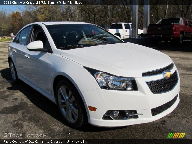 Summit White / Jet Black 2012 Chevrolet Cruze LTZ/RS