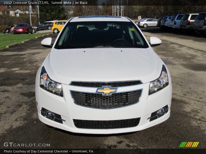 Summit White / Jet Black 2012 Chevrolet Cruze LTZ/RS