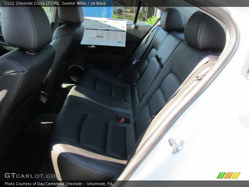 Summit White / Jet Black 2012 Chevrolet Cruze LTZ/RS