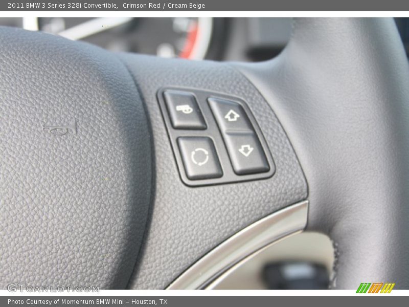 Crimson Red / Cream Beige 2011 BMW 3 Series 328i Convertible